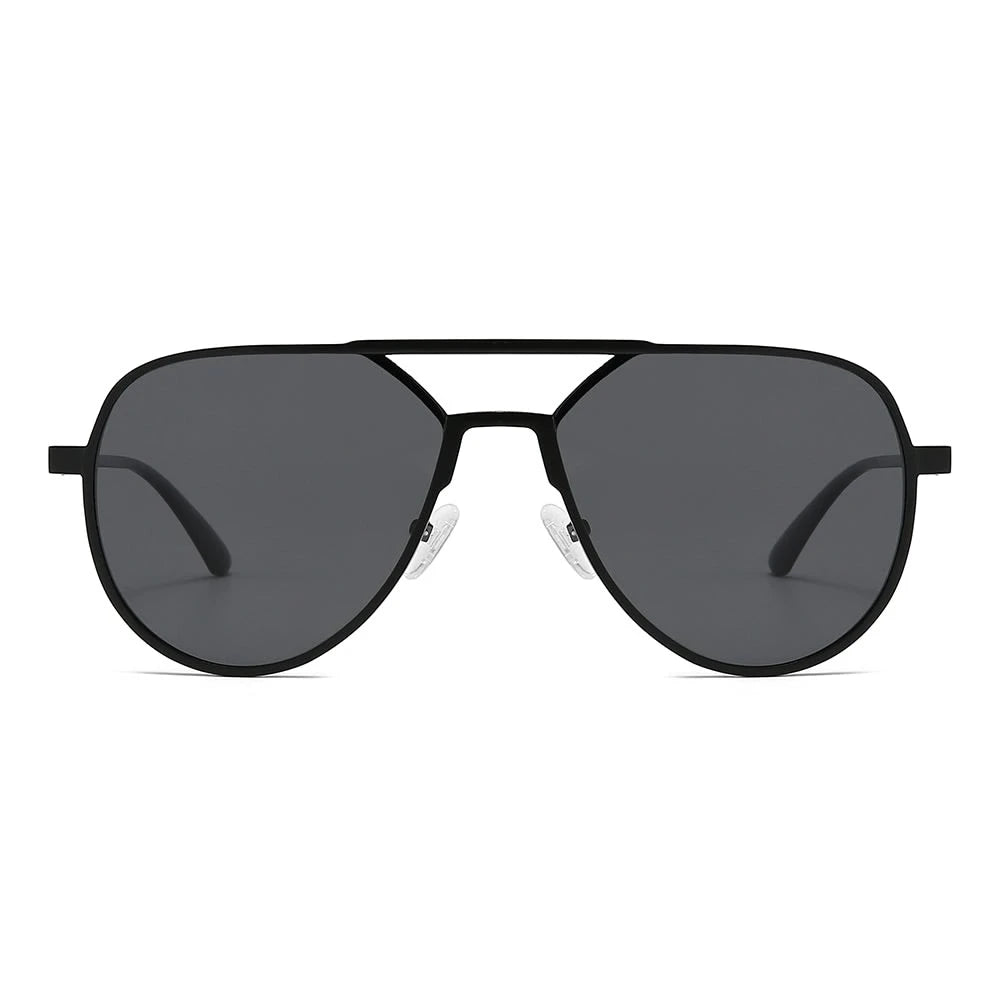 Oversized Aviator Tinted Sunglasses
