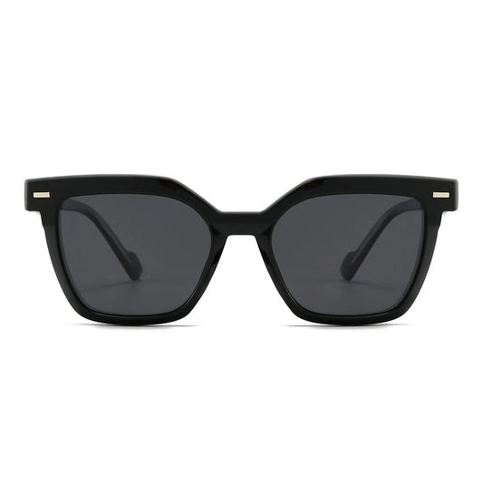Dollger Wide Thick Square Tinted Sunglasses