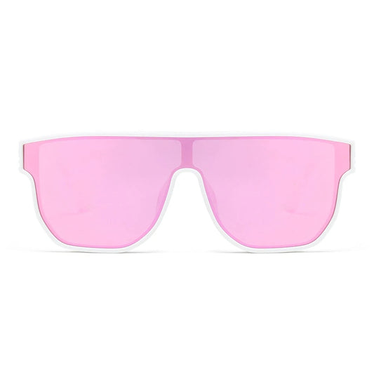 Dollger aviator sunglasses with glossy lenses