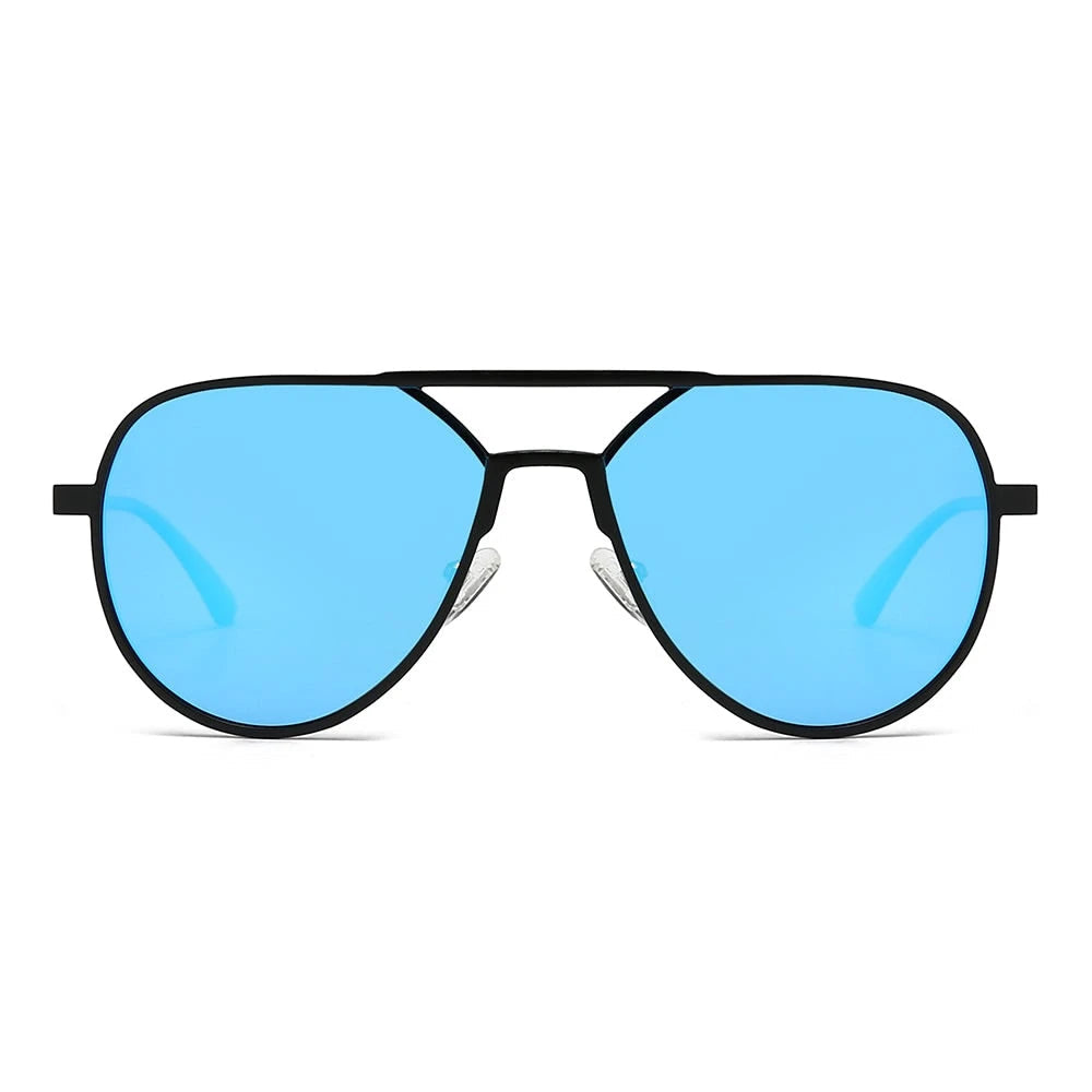 Oversized Aviator Tinted Sunglasses