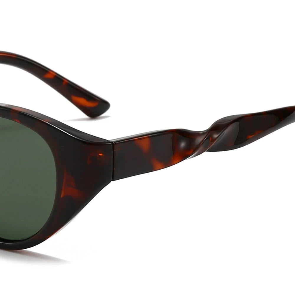 Dollger Retro-Vintage Acetate Cat-Eye Tinted Sunglasses