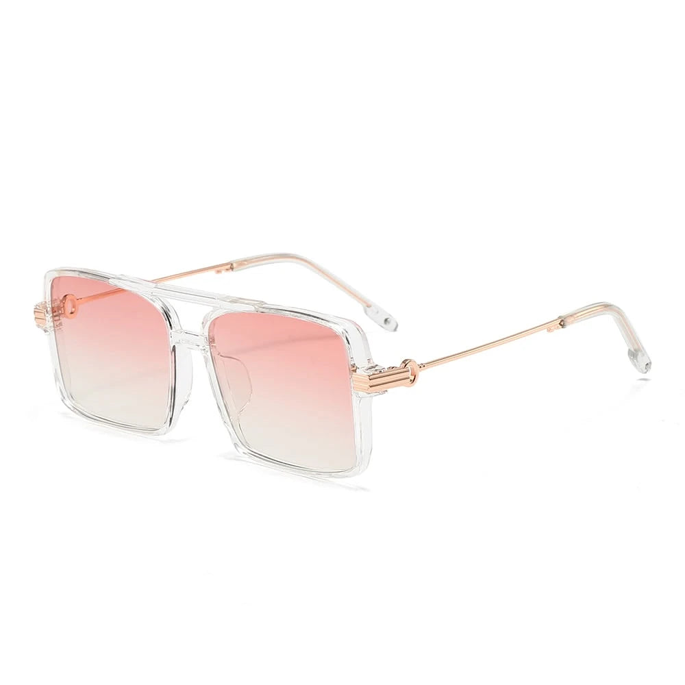 Dollger Square Aviator Fashion Sunglasses