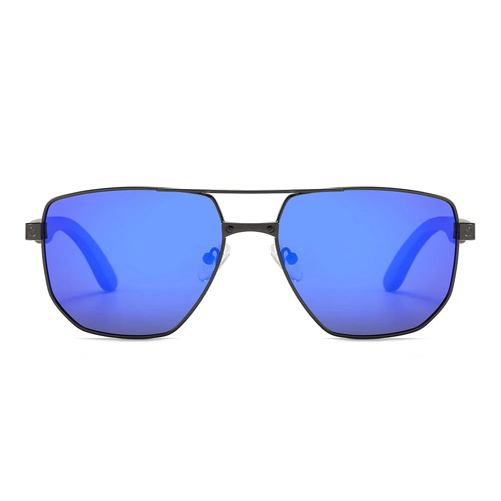 Dollger Wood Vintage Aviator Sunglasses